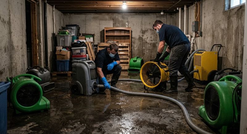 Crawlspace Water Restoration in Santa Rosa, CA