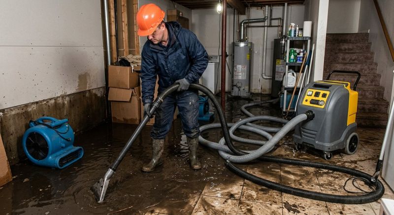 Basement Water Cleanup in Santa Rosa, CA