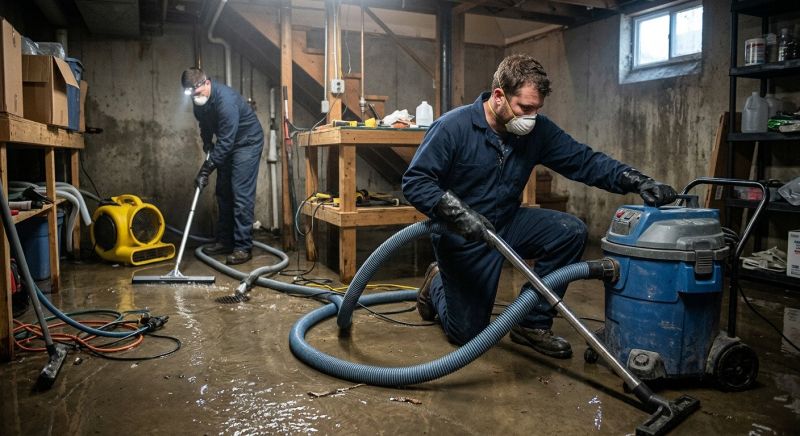 Crawlspace Water Restoration in Wilmington, NC