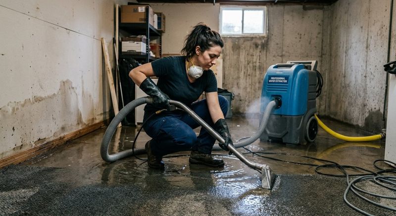 Emergency Water Damage Cleanup in Santa Rosa, CA