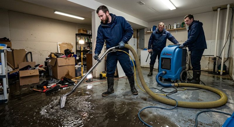 Emergency Water Removal in Napa, CA