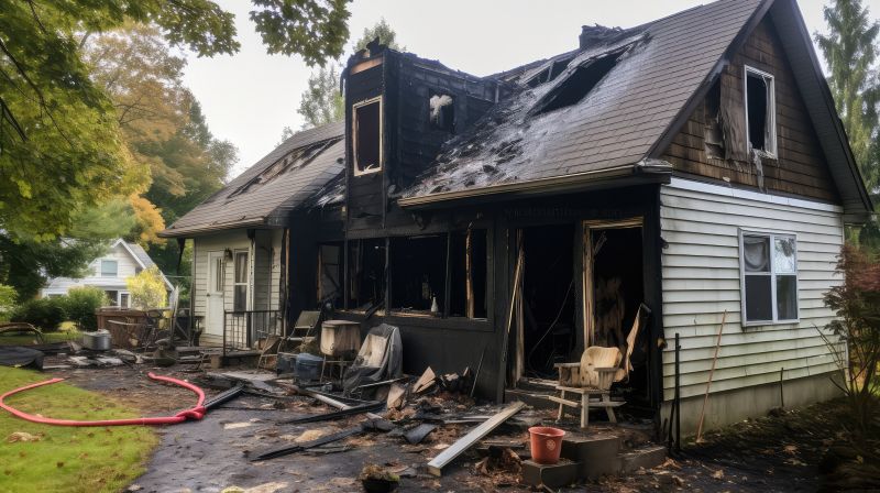 Fire Damage Cleanup in Gilbert, AZ