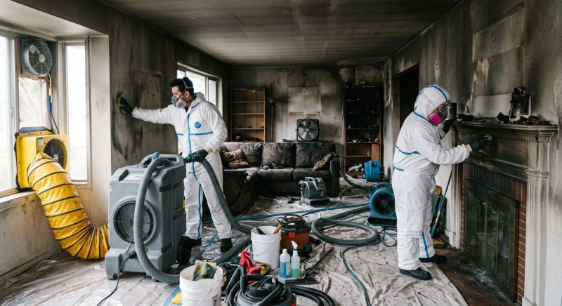 Smoke Damage Removal in Mesa, AZ