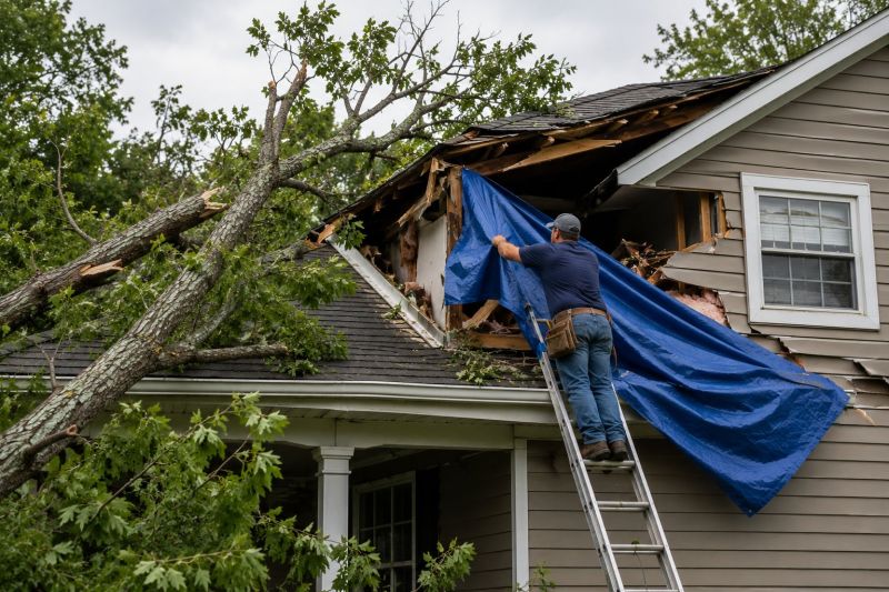 Storm Damage Repair in Olathe, KS
