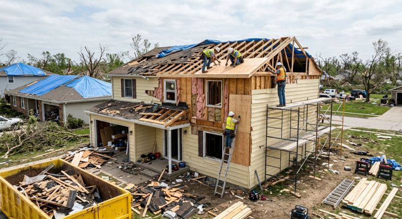 Tornado Restoration in Olathe, KS