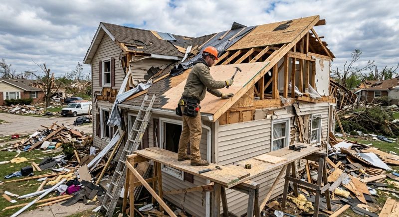 Tornado Restoration in Overland Park, KS